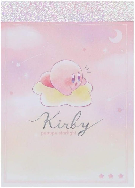 Kirby Shiny Pop Pupupu Starlight Mini Memo Pad Kamio Japan