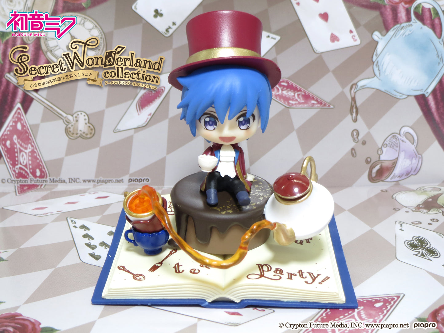 Re-Ment Hatsune Miku Secret Wonderland Collection - 4. KAITO (Mad Hatter)