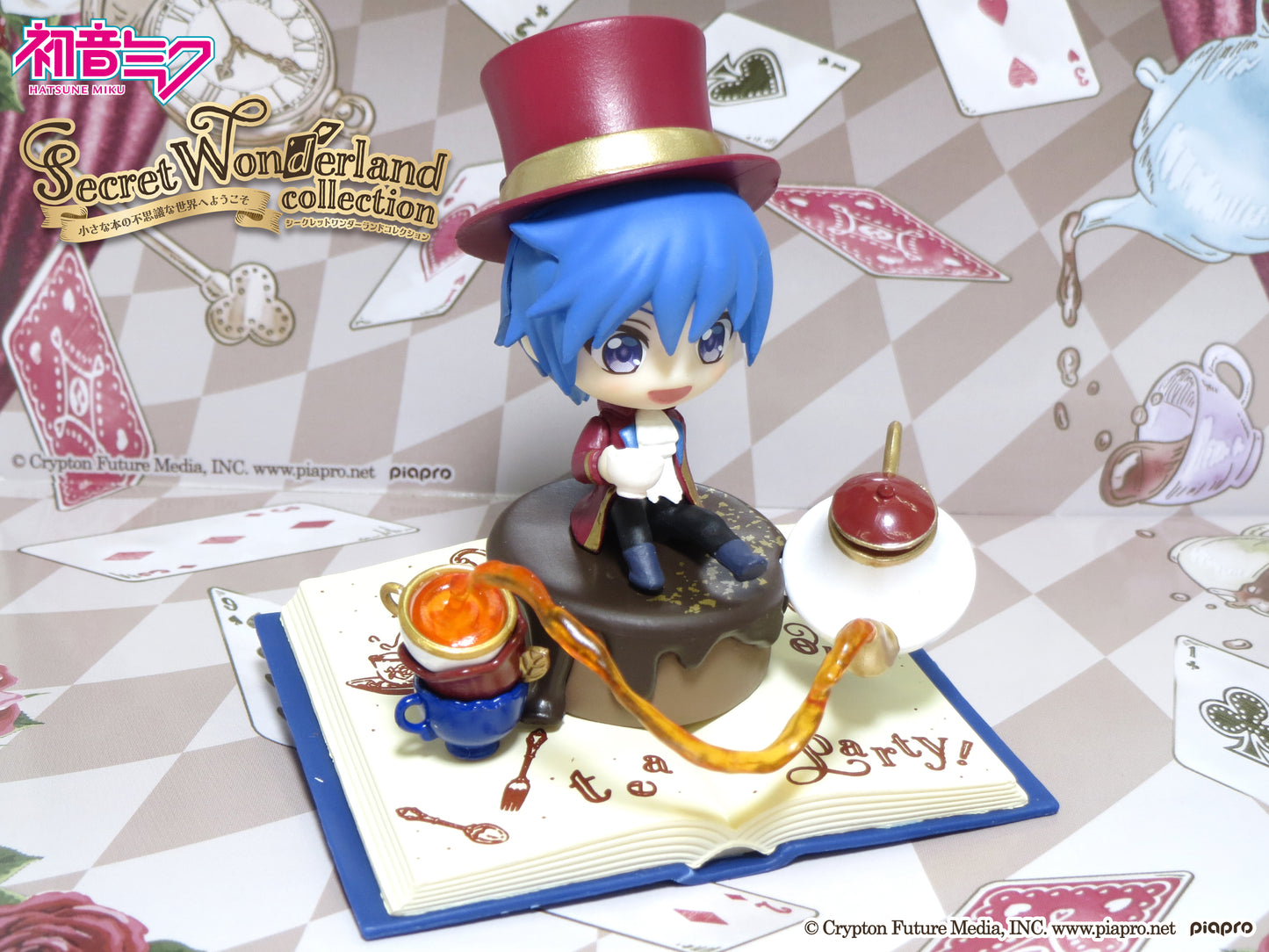 Re-Ment Hatsune Miku Secret Wonderland Collection - 4. KAITO (Mad Hatter)